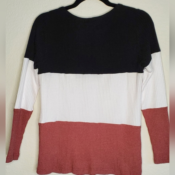 Two Waffle Knit Tops. NWOT - Picture 5 of 9